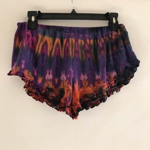 Tye dye shorts